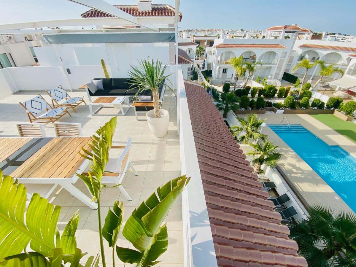 Fortuna Penthouse With Roof Terrace, Ac And Pool Rojales Ngoại thất bức ảnh