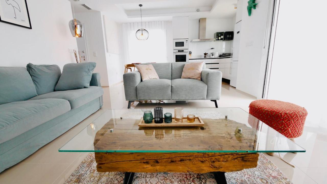 Fortuna Penthouse With Roof Terrace, Ac And Pool Rojales Ngoại thất bức ảnh
